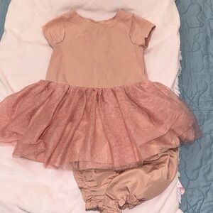 Adorable Pink Tulle Baby Dress-Pippa & Julie